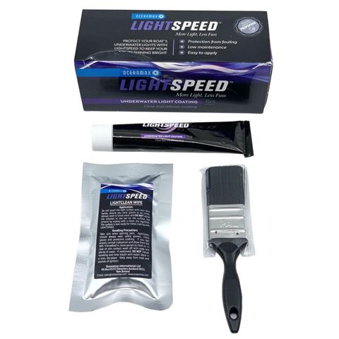 Lightspeed foulfree coating for underwater lights