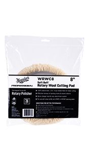 Soft Buff Rotary Wool Pad, 8"