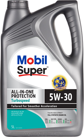Mobil Super AIOP Turbospeed 5W-30, 5 Litre