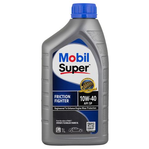 Mobil Super Friction Fighter 10W-40, 1 Litre