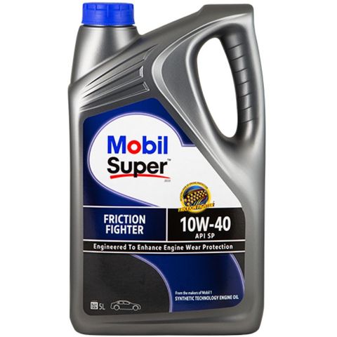 Mobil Super Friction Fighter 10W-40, 5 Litre