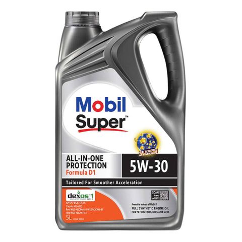 Mobil Super All-In-One Protection Formula D1 5W-30, 5 Litre