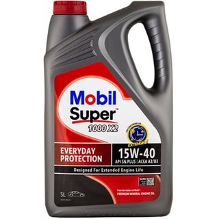 Mobil Super 1000 X2 15W-40, 5 Litre