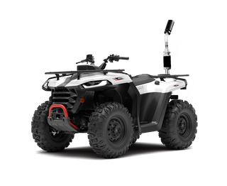 AT5S Rugged MY25 ATV W/Quadbar Red/White