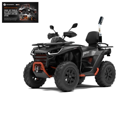 SEGWAY AT6L SNARLER Pro ATV - Grey-Red 2