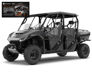 SEGWAY UT10 Crew EPS UTV - Grey-Black