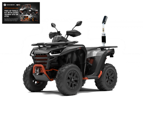SEGWAY AT6S SNARLER Pro ATV - Grey-Red