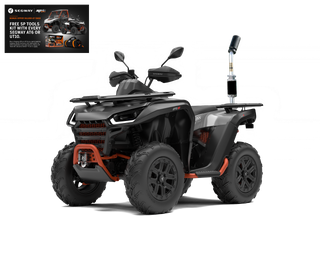 SEGWAY AT6S SNARLER Pro ATV - Grey-Red