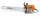 STIHL MS661CM Magnum&reg; Chainsaw 25"