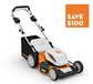 STIHL RMA353.0V Self Propelled Lawn