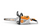 STIHL MSA80.0 Battery Chainsaw Skin 14"
