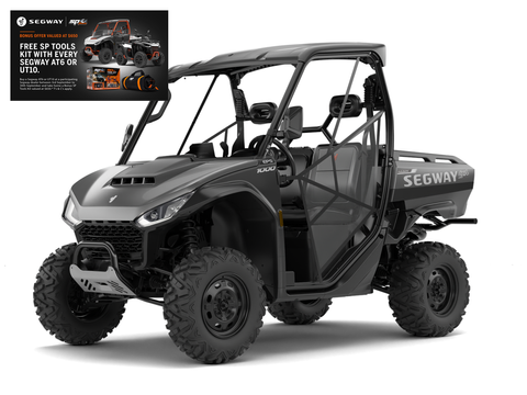 SEGWAY UT10 Rugged UTV - Grey-Black