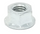 BAR NUT - FLANGE M8
