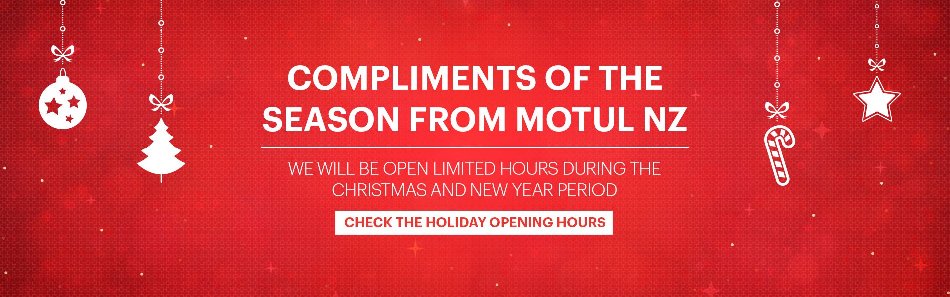 2025-2026 Holiday Hours