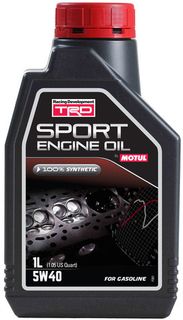 TRD SPORT ENGINE OIL 5W40 1L G