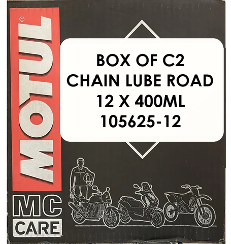 BOX OF C2 CHAIN LUBE RD 400ml