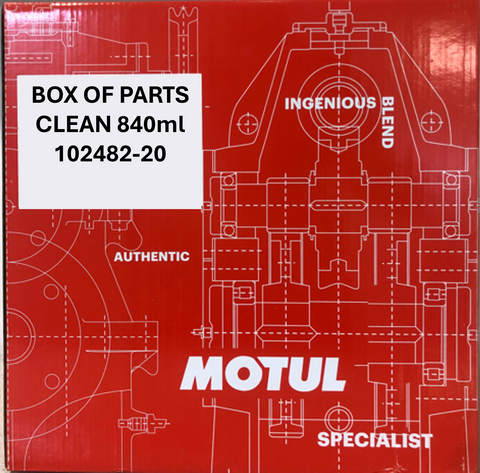 BOX OF PARTS CLEAN 840ml (20)