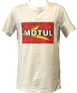 MOTUL HUILES TEE WHITE S