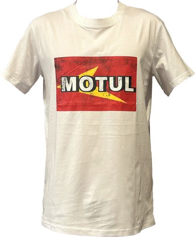 MOTUL HUILES TEE WHITE S