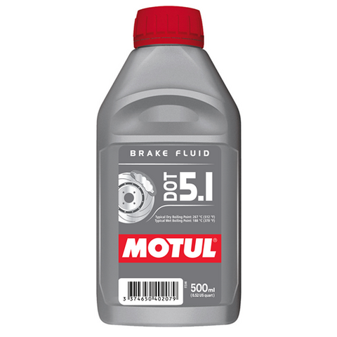 DOT 5.1 BRAKE FLUID 0.500L