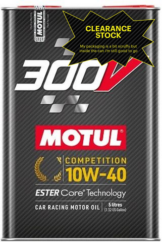 300V COMP 10W40 5L *CLEARANCE*