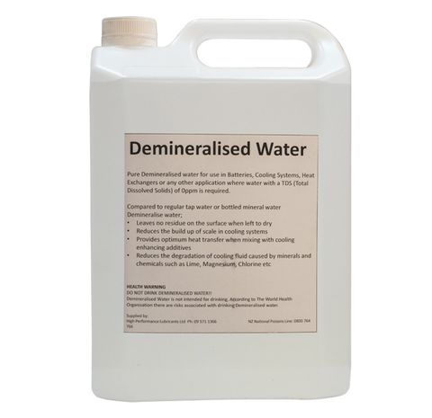 DEMINERALISED WATER 5L