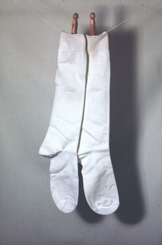 White Knee High Socks