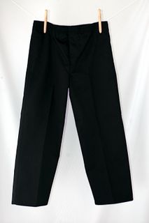 Black Elasticated Trousers
