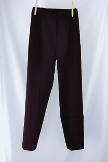 Black Female 2 Pleat Trousers