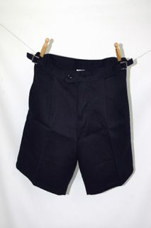 Navy Side Strap Shorts