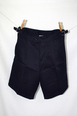 Navy Side Strap Shorts