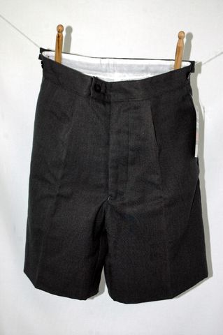 Grey Side Strap Shorts