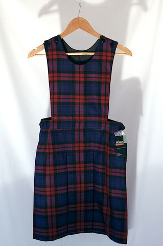 Maroon/Blue 1-Pleat Tunic