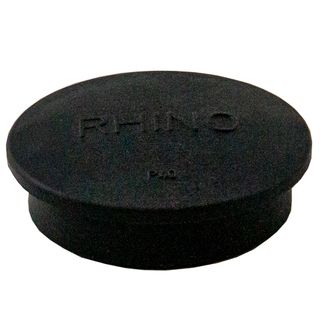 Coloured Pole Cap - Outer End - Black