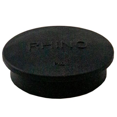 Coloured Pole Cap - Outer End - Black