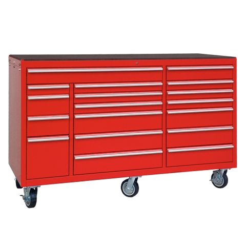 MTW 18 Drawer Tool Cabinet - Red