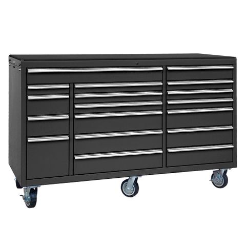 MTW 18 Drawer Tool Cabinet - Black