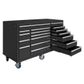 MTW 18 Drawer Tool Cabinet - Black