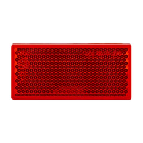 Lucidity Reflector - Red - Adhesive Mount