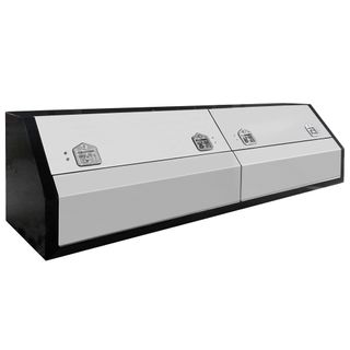 MTW Dual Double Opening Truck Toolbox - 2400x600x600mm
