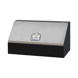 MTW Angled Under Deck Truck Toolbox - 750x400x400mm - Powder Coated