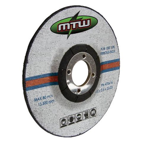 MTW Metal Cutting Discs