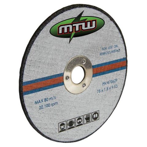 MTW Metal Cutting Discs