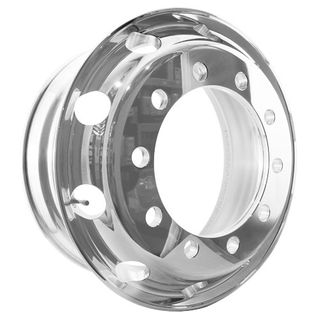 Weight Cheetah 22.5x8.25, 10 Stud, 32mm Hole, 335mm PCD, Polished Alloy Wheel