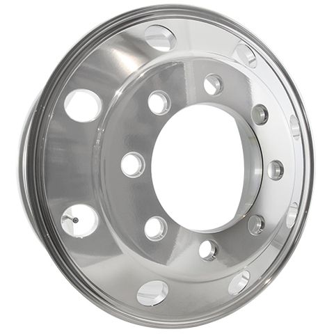 Weight Cheetah 22.5x8.25, 8 Stud, 32mm J-Budd, 285mm PCD, Machined Alloy Wheel