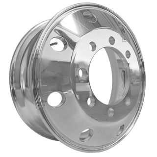 Weight Cheetah 22.5x7.5, 8 Stud, 32mm Hole, 275mm PCD, Polished Alloy Wheel