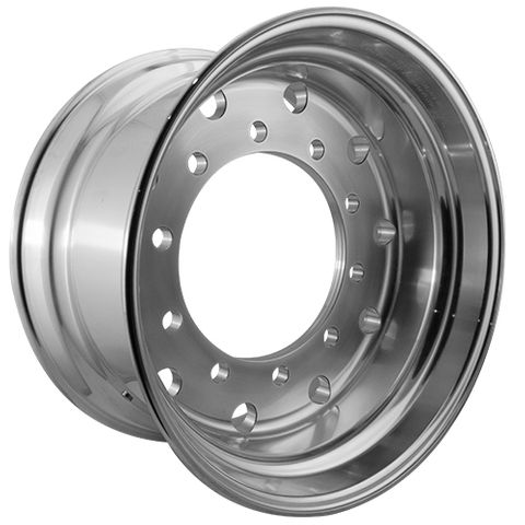 Weight Cheetah 22.5x11.75, 10 Stud, 24mm Hole, 335mm PCD, Machined Alloy Wheel