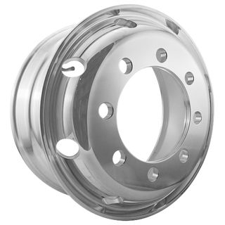 Weight Cheetah 19.5x7.5, 8 Stud, 32mm Hole, 275mm PCD, Polished Alloy Wheel