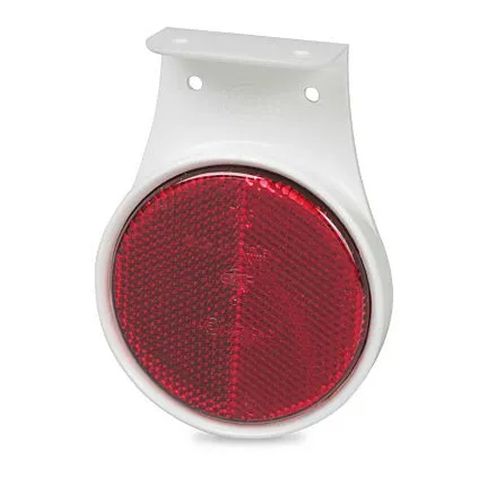 Hella Retro Reflector, 83mm diameter - Red - Pendant Mount