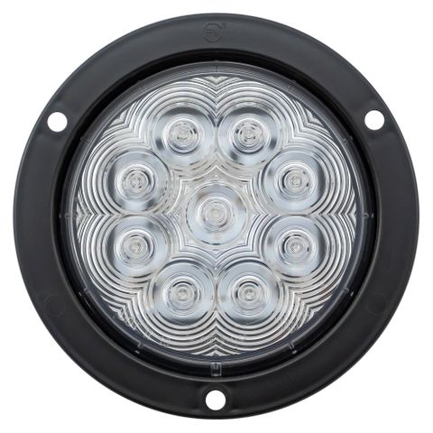 Peterson 4" White LED Reverse Lamp - Flange Mount (818C-9)